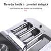 Portable 304 Stainless Steel Fuel Can - 30L/25L, Thickened for Oil, Gasoline, Diesel, Car Spare Tank