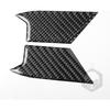 Real Carbon Fiber Car Interior Door Bowl Cover Trim Stickers Compatible with Volkswagen VW Golf 8 8.5 MK8 GTI 2021 2022 2023 Auto Accessories Decals