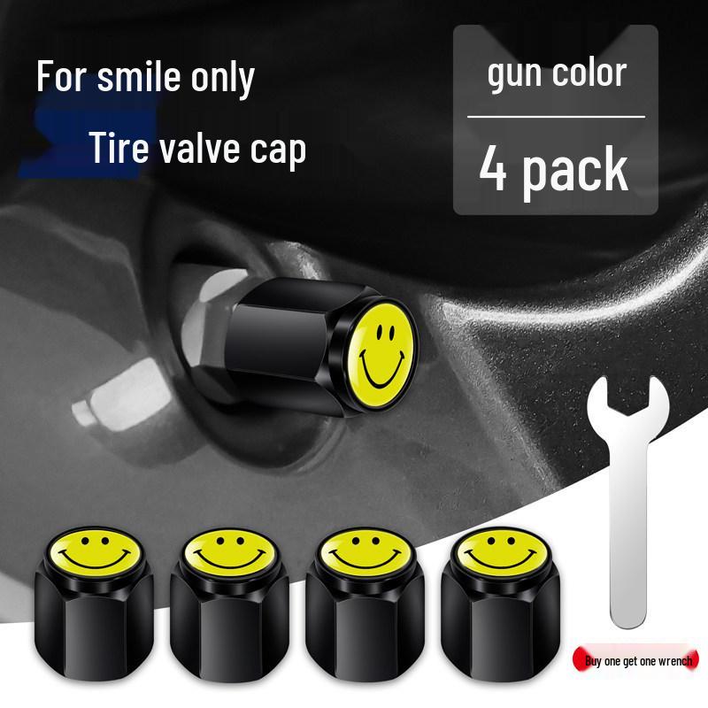 BYD Car Tire Anti-theft Metal Valve Stem Cap