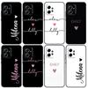 PERSONALISED NAMES CUSTOM WEDDING For Xiaomi Redmi 12 9C 10C 12C 13C Case For Redmi Note 12 Pro 11 8 9 10 Pro 9S 10S 11S 12S