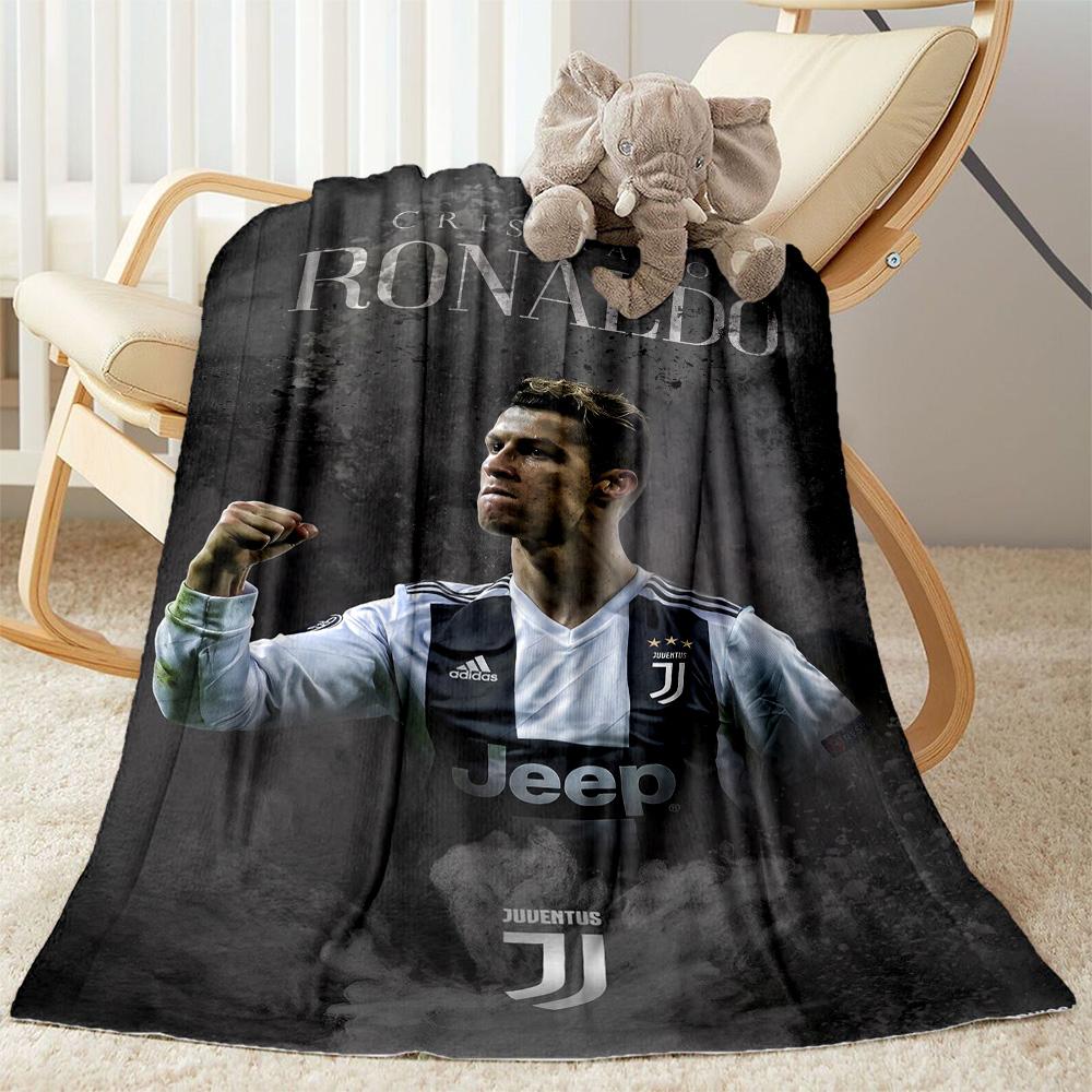 Ronaldo's Juventus Glory Blanket Soft & Cozy Great for Couch Office Sofa Four Seasons Multipurpose Warmthful Decor