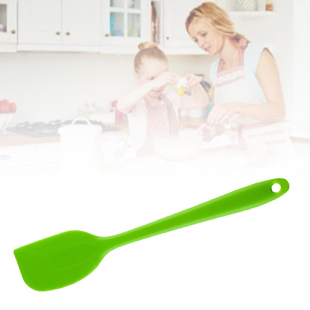 Silikonspatel Lebensmittelqualität Hitzebeständig Bequemer Griff Cremespatel Küchen Backzubehör für Zuhause
