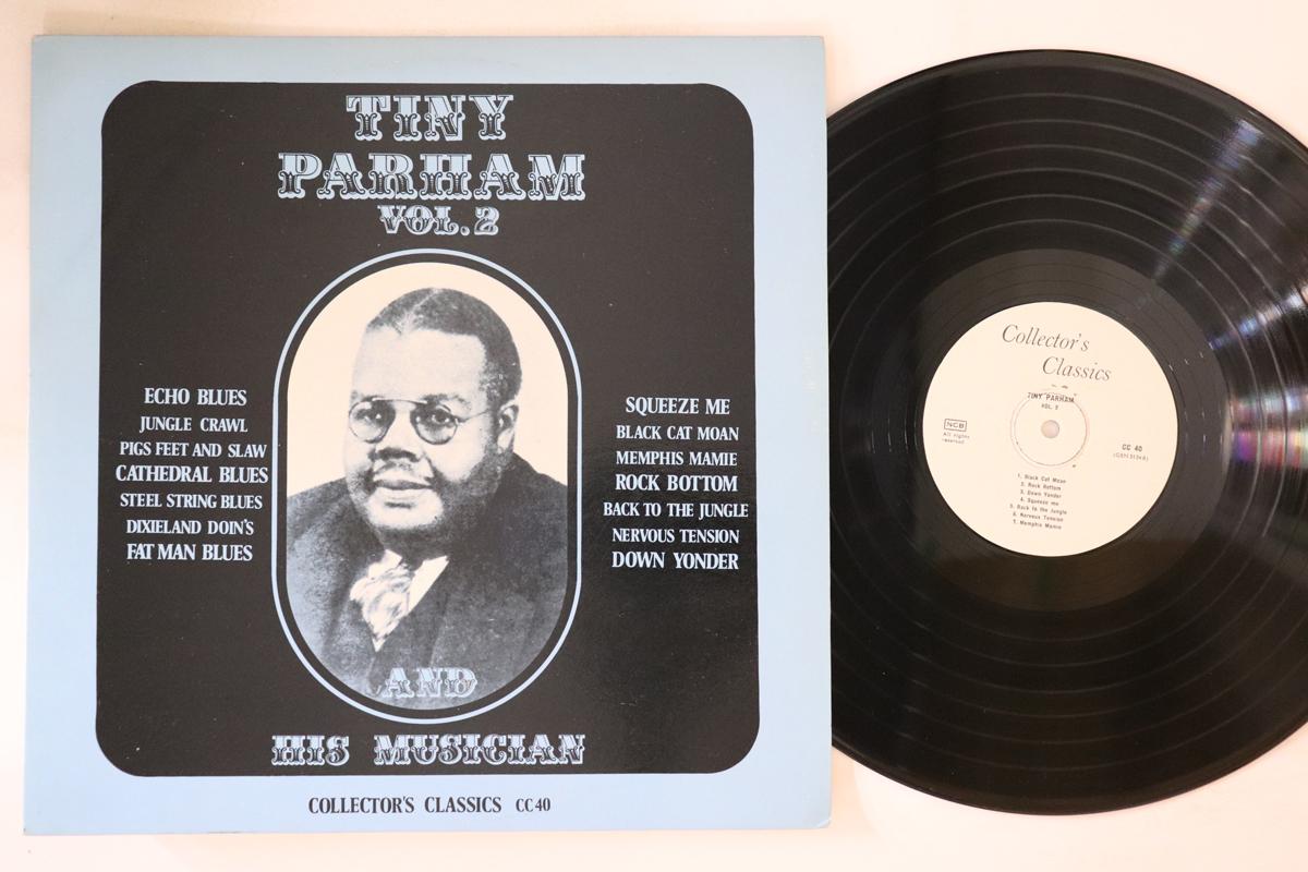 

LP Record TINY PARHAM Tiny Parham Vol.2 CC40 COLLECTORS CL Non Japan Jazz Used