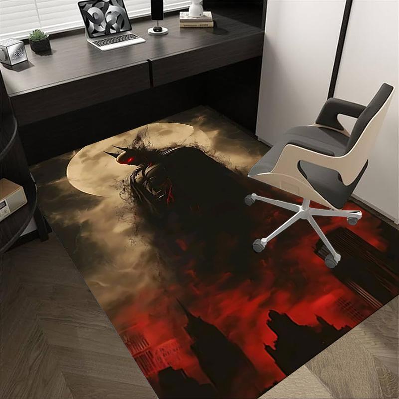 

1 шт. Ковер Бэтмен Лунный Свет, для Декора Дома и Офиса, Ковер под Кресло, Праздничный Подарок, Ковер для Конференц-залаL1123 60cm by 90cm