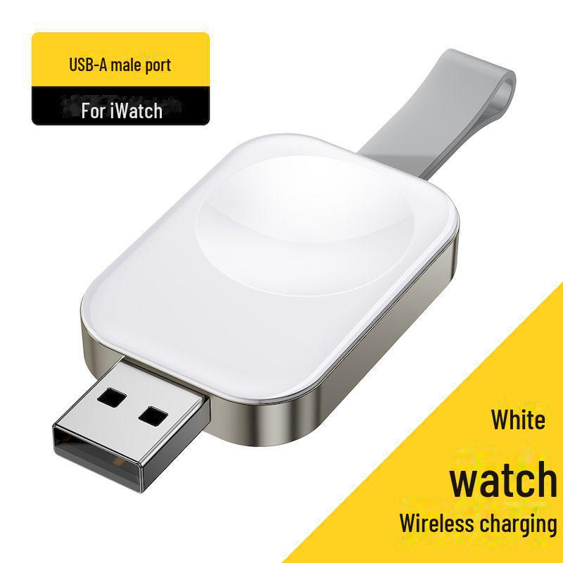 

ESSAGER Магнитное беспроводное зарядное устройство для Apple Watch – Бесшовная совместимость для зарядки