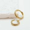 Anillo de Nariz Clicker de Titanio G23 Cartílago de Oreja Tragus Helix Daith Pendientes Redondos Aro CZ 16G Segmento con Bisagra Joyería para Piercing Corporal