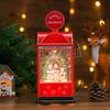 Musikalische Weihnachtsdekorationen mit Licht in verschiedenen Stilen: Telefonzelle & Orkan-Öllampen
