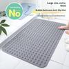 Thickened Extra Large Non Slip Bath Mat With Strong Suction Cups Drain Holes Perfect For Home Bathroom Shower Tub Use
