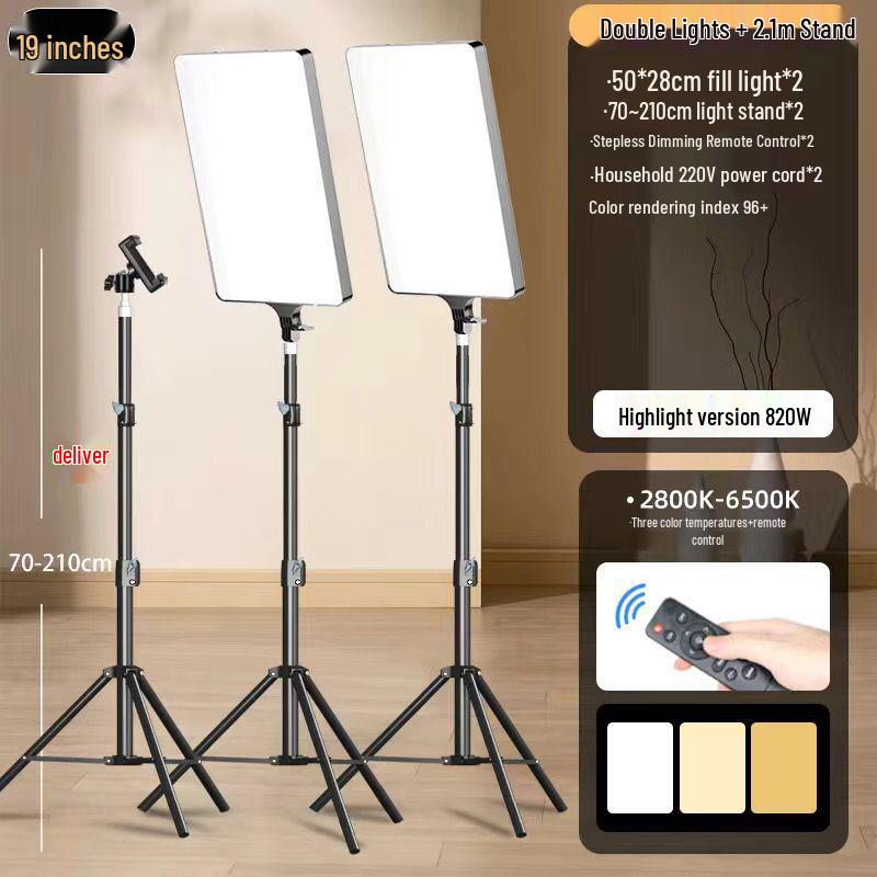 Professional Mobile Live Streaming Fill Light for Influencers & Outdoor Video Photography