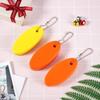 Boao 2 Pcs Floating Keychain for Boat Keys Oval Shaped Floating Key Ring Pendant for Boating Fishing Sailing Outdoor Sports