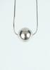 Lowool Big Ball Silver Necklace