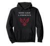 Humor Phoenix Animals Simple Fire Bird Rise Phoenix Hoodie