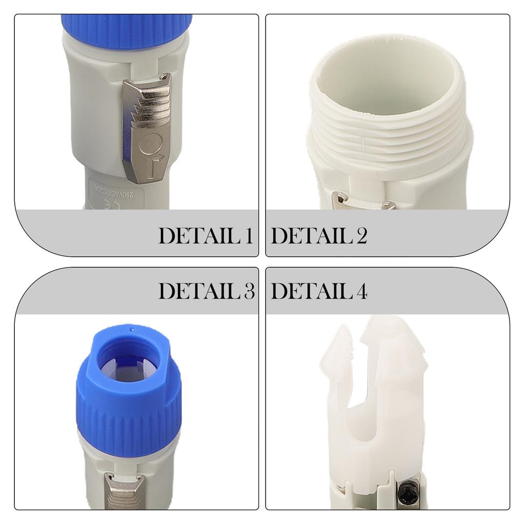 10PCS 3-Pin Power Con Connector Male Speaker Plug 3-Pin Chassis Adapter Male Power Connector 20A 250V AC Power Plug