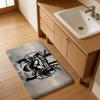 Rock G-Guns N-N R-Rose Band Room Mats Anti-slip Absorb Water Long Strip Cushion Bedroon Mat Household Carpets