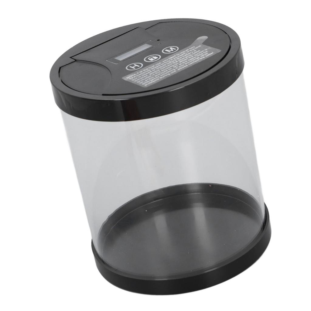 Zeitgesteuerte Verschlussbox LCD-Anzeige Schaltersteuerung Große Kapazität Transparente Optik Zeitverriegelungsbehälter für Handy Snacks