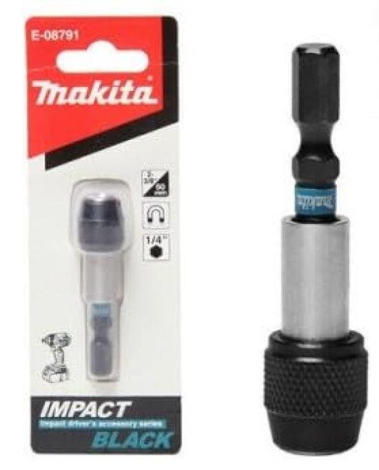 Makita Impact Driver Magnetic Bit Hex 13mm Groove Extension Bar Holder, 6.35mm Shank, (Japanese Specification) E-08791 Bit/Extension
