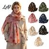 Lightweight Travel Wraps Polka Dot Silk Scarf for Women Tassel Shawl Elegant Soft Breathable Women Wrap Spring Summer Autumn Winter Fashion