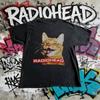 2025 Sommer Sommer Neues Herren-T-Shirt Radiohead The Bend Lustiges Kurzarm-Schwarzes Shirt Retro 100% Reine Baumwolle Bedrucktes T-Shirt