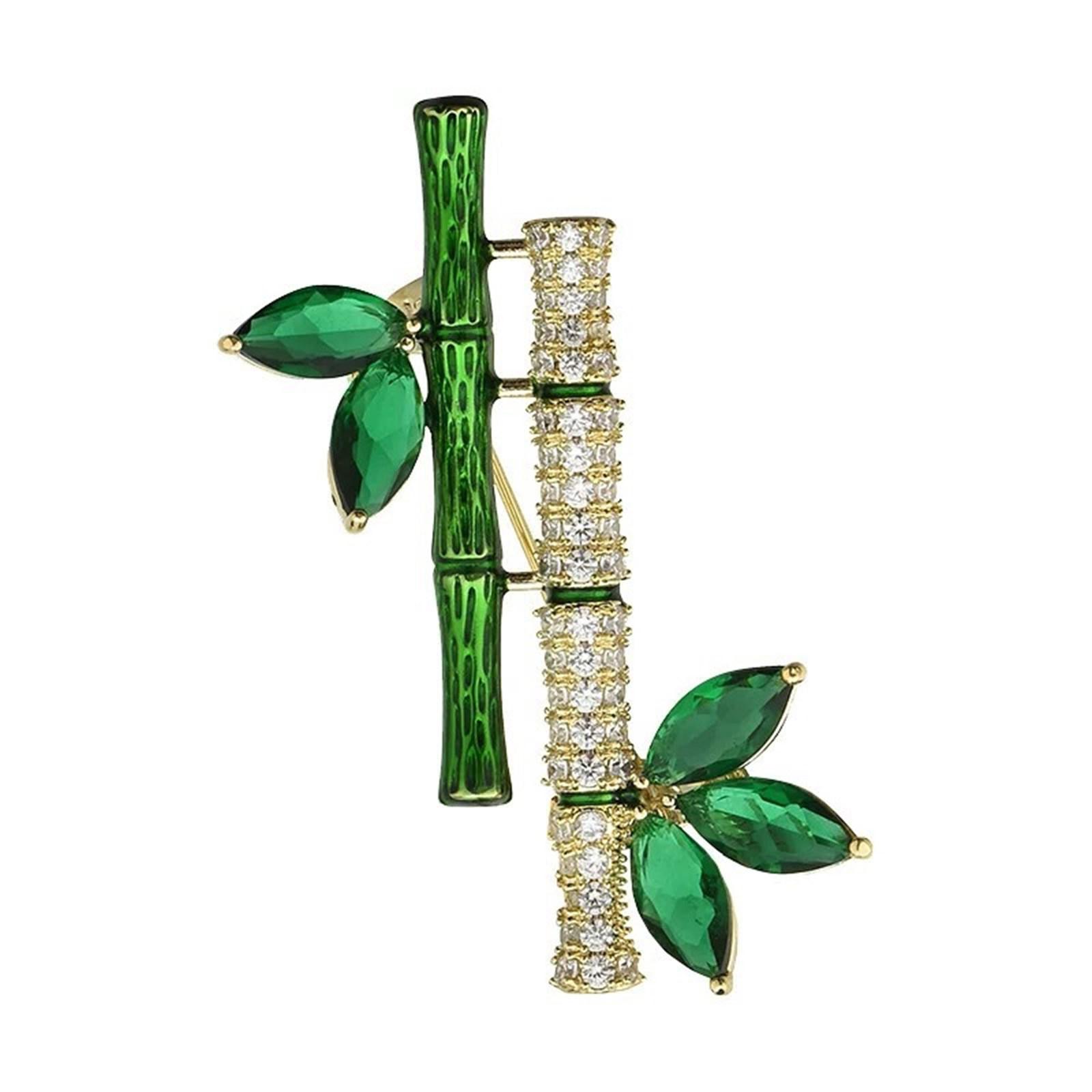 

Элегантная брошь-узел из бамбука из прочного цинкового сплава для создания уникальных стилей и изысканного шарма стильных нарядов