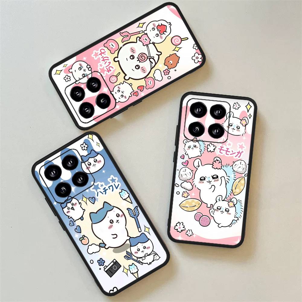 Cute C-Chiikawas Hachiwares Phone Case For Xiaomi Mi 5X 8 9 10 11 12 Lite Pro 10T PocoX3pro PocoM3 Note 10 Pro Lite