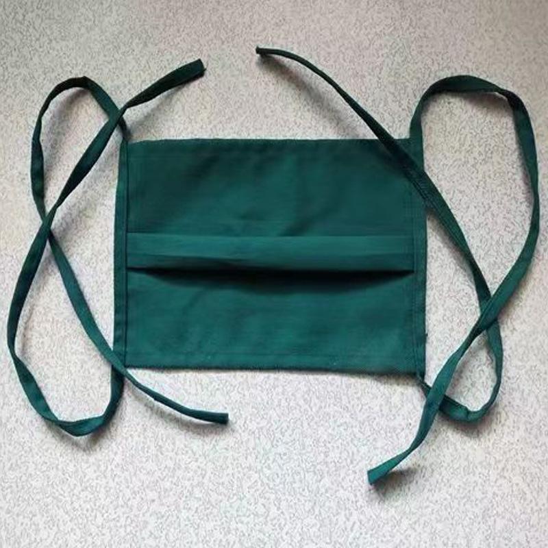 Unisex chirurgické čepice pro zdravotnický personál - Černá, Zelená, Bílá