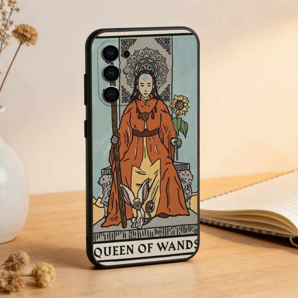 Avatar Tarot Phone Case For Samsung S25,S24,S21,S22,S23,S30,Ultra,S20,Plus,Fe,Soft Silicone Black Cover