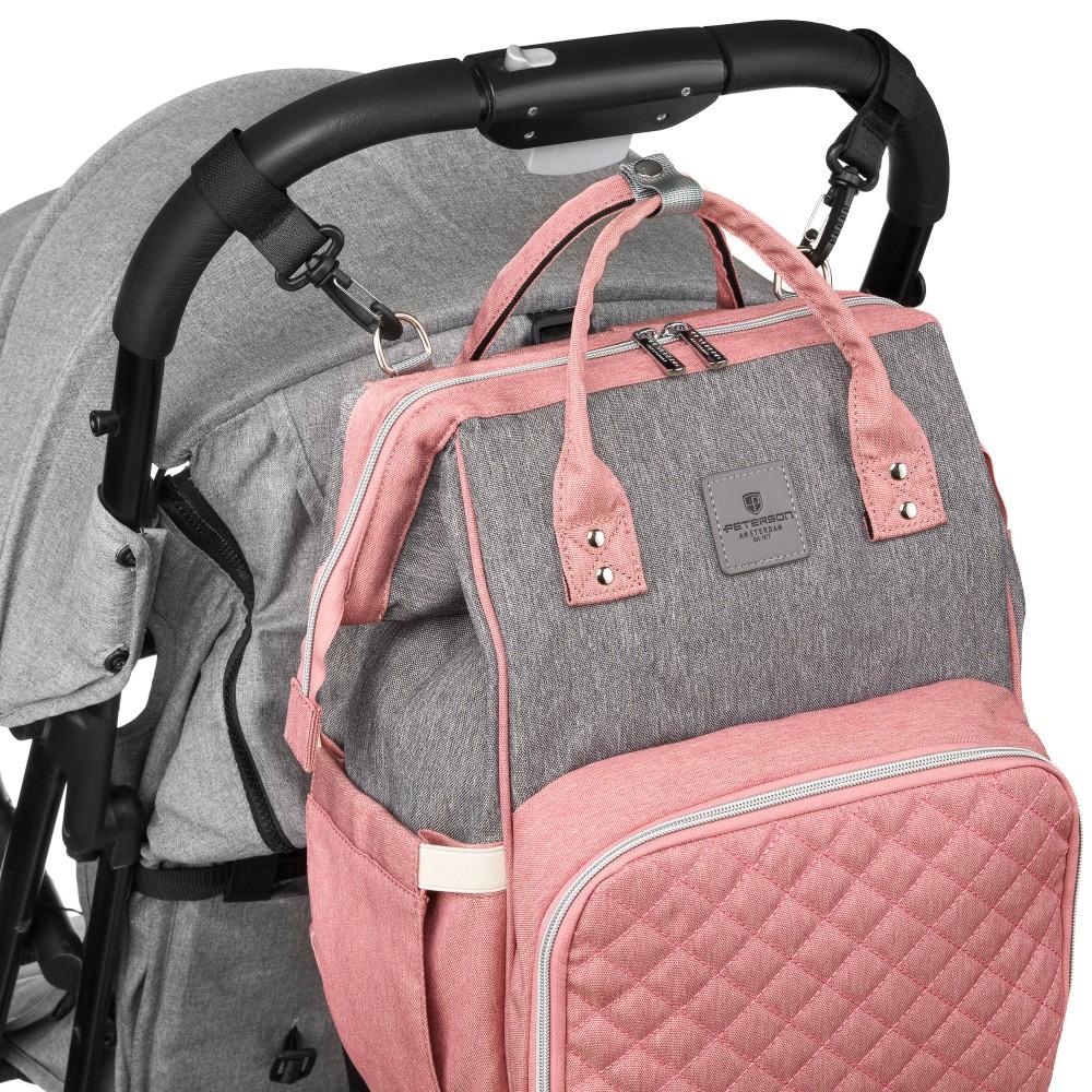 PTN MB3-6012 Gray-Pink Backpack