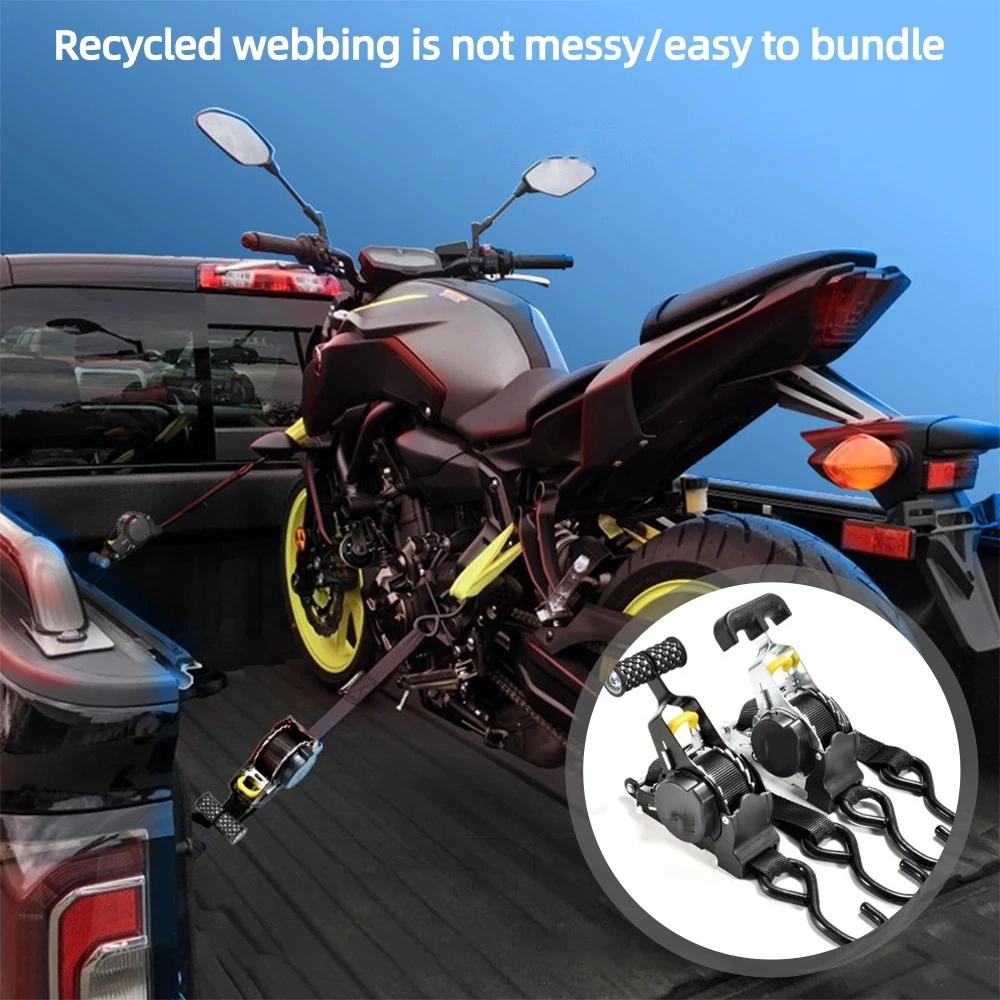 Kargo Bantları İçin Otomatik Kayışlar Yük Bagaj Kayışı İçin Geri Çekilebilir Kayışlar Motosikletler İçin Mandal Gergi Kemeri Araba İçin Mandal Kayışı