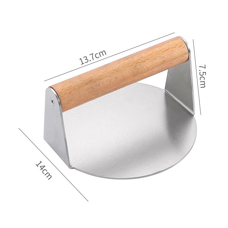 304 & 430 Stainless Steel Round Hamburger Patty Press