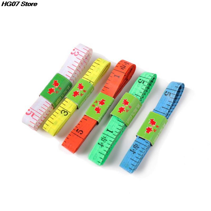 New .5m Body Measuring Ruler Sewing Tailor Tape Measure Mini Soft Flat Ruler Centimeter Meter Sewing Measuring Tape