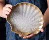 Japonský keramický talíř s mušlemi, příborový tácek, domácí restaurace, grilovací špíz, servírovací talíř na sushi, sada nádobí, sada talířů