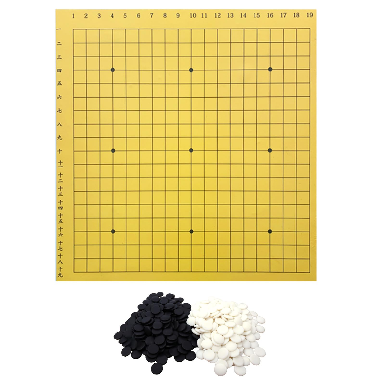 

CAWKAY Go Base Magnetic 360 Go 19 For For Wall Magnetic Easy to Carry Go Sheet, Stones, Roadbed, Explanation, Lectures, Sticker, Rollable, Magnet,