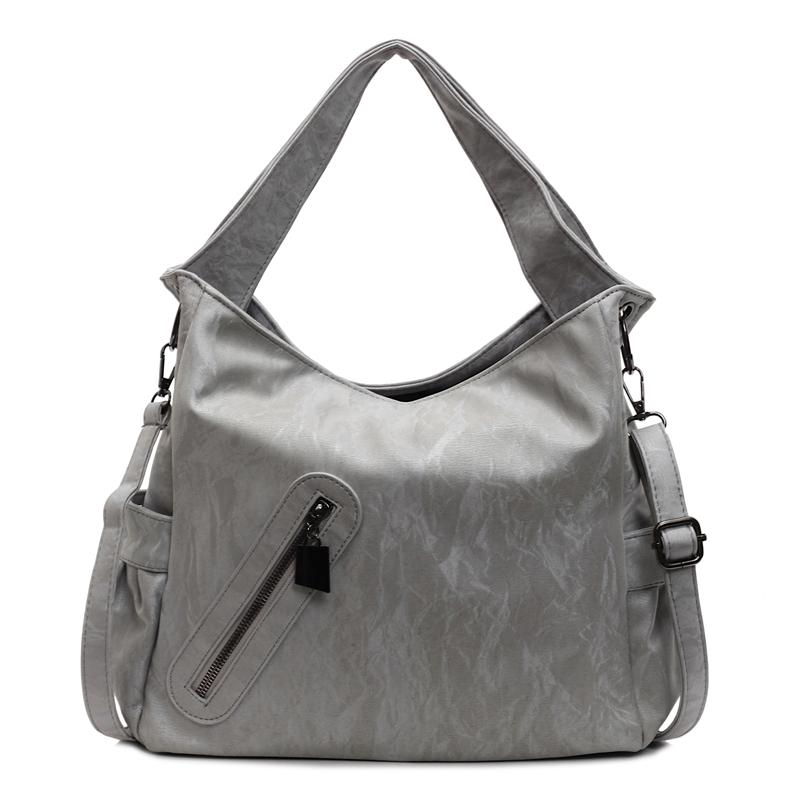 Women's Large Capacity Commuter Underarm Bag PU Shoulder Crossbody Bag Tote Bag