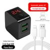 Fast Charging Multi-Port USB Charger with Auto Power Off & Overcharge Protection for iPhone