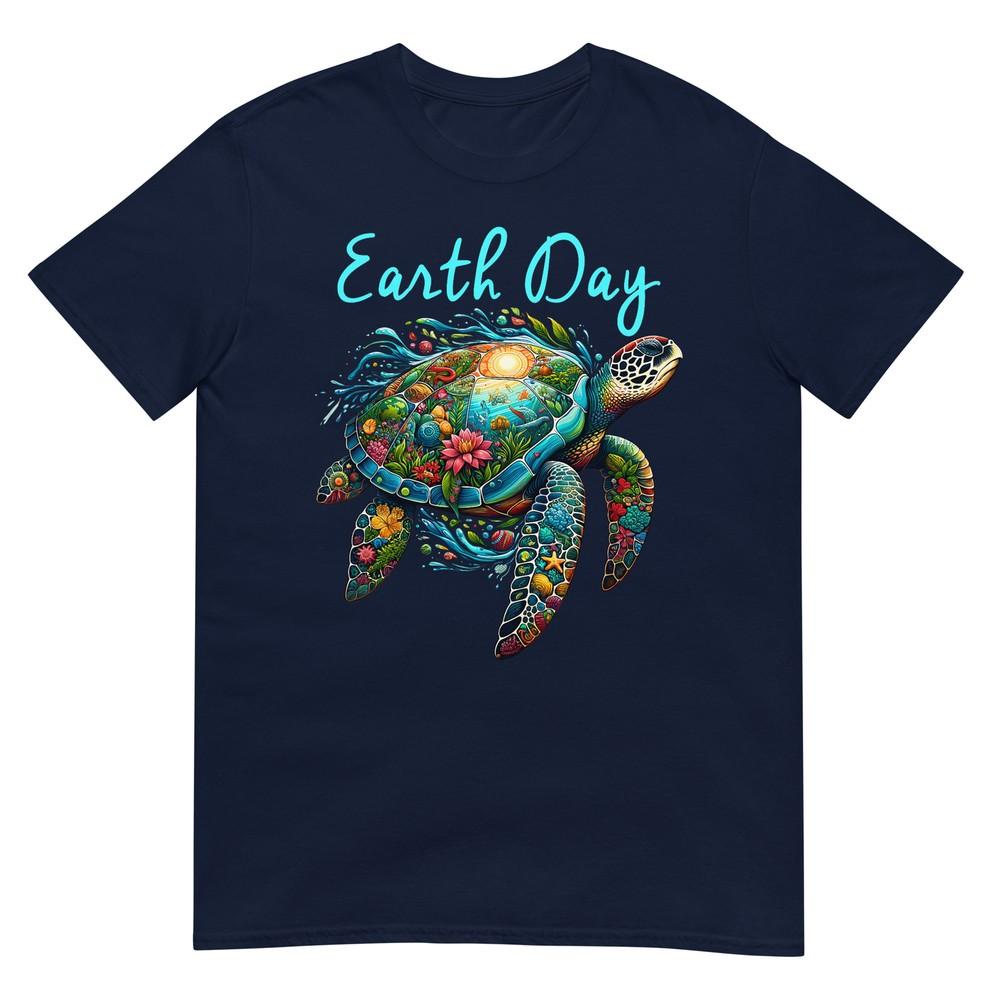 Sea Turtle Earth Day Save The Earth TShirt S