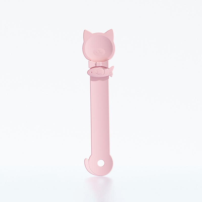 Cat Strip Feeder Spoon Long Handle Cat Food Strip Squeezer Pet Meat Mud Treat Dispense Spoon For Cats Pet Supplies