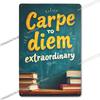 Retro Metal Signs Humorous Quotes Wall Art Home Decor Tin Plaques Office Bar Cafe Decoration