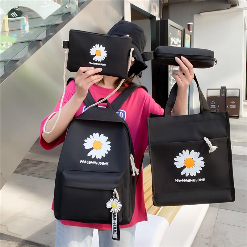 Korean Style Schoolbag for Students - Large Capacity Backpack for All School Levels