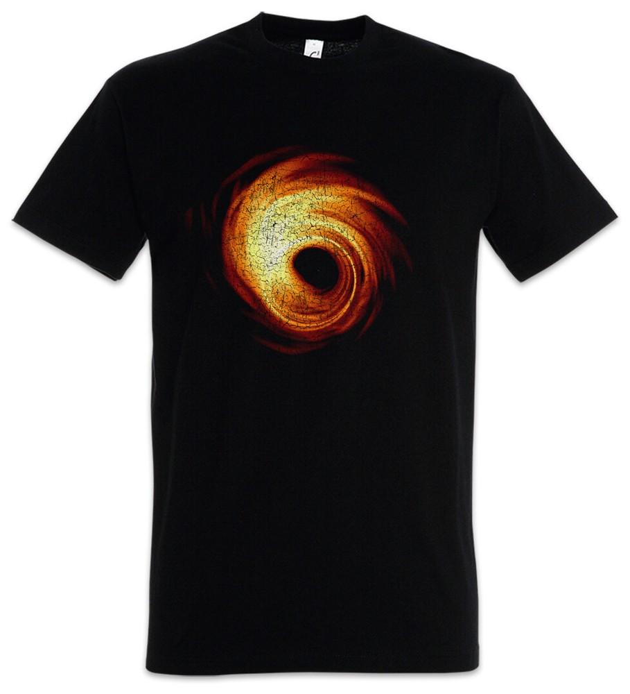 

Black Hole T-Shirt Geek Nerd Space Station Cosmos Planets Picture Love 4XL