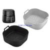 L5BD 2Pcs Air Frying Machine Silicone Liners Frying Basket For Replacement Reusable Air Frying Machine Silicone Accessories for
