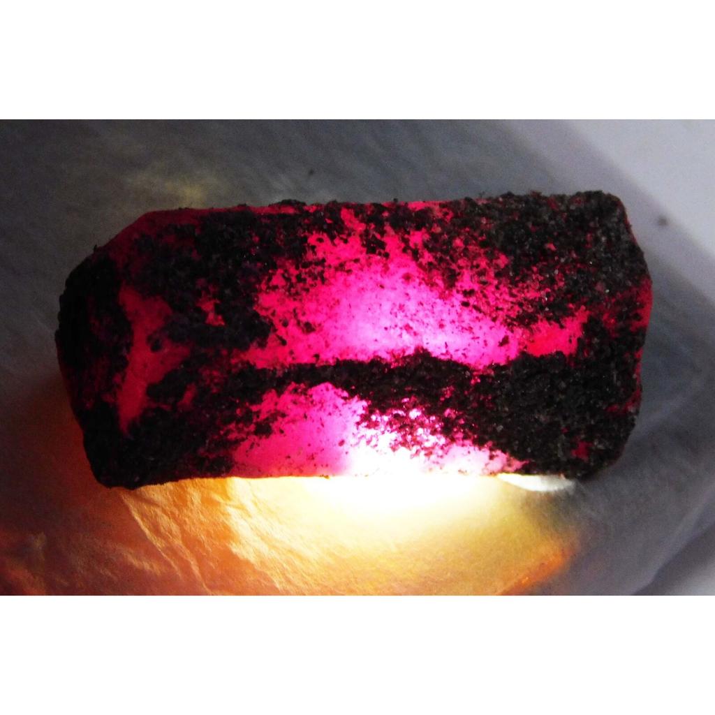 Natural Red RUBY Huge Rough 111 Ct Earth Mined CERTIFIED Loose Gemstone