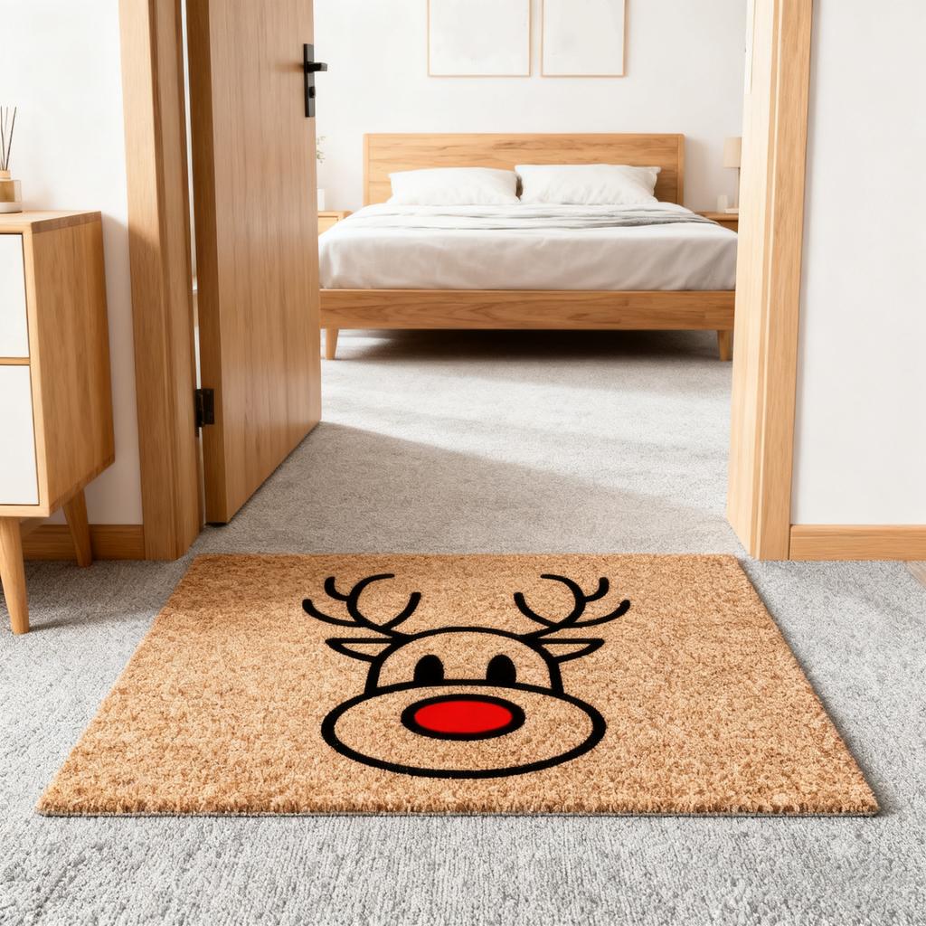 Fall Door Mat,Doormats Natural Coir Mats Non Front Door Rugs For Thanksgiving Decorative Entrance Porch Outdoors