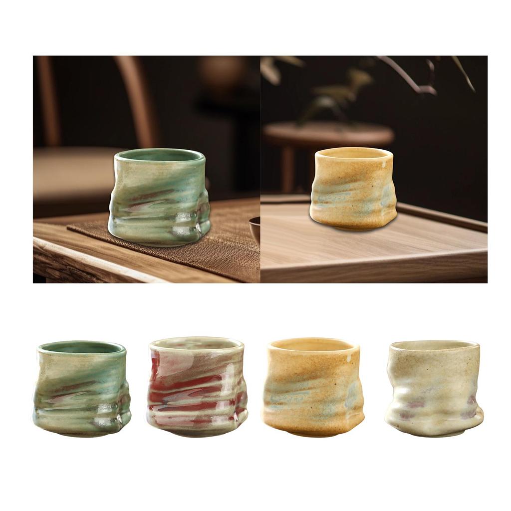 Tea Cup Yerba Mate Afternoon Tea Mug 200ml Vintage Ornament Versatile Cafes Housewarming Gift Portable Chinese Coffee Cup Teacup