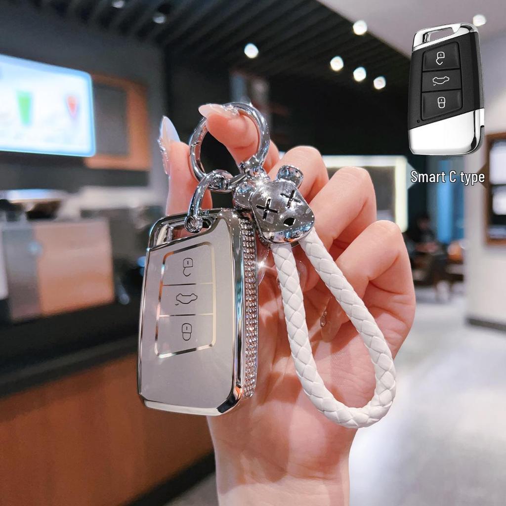 Volkswagen Key Cover for Passat, Sagitar, Lavida, Magotan, Tayron, T-Cross, Teramont, Bora Models.