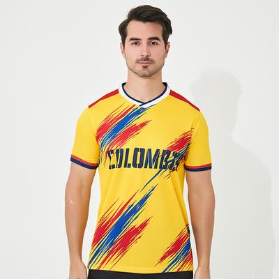 2026 Hot Selling Colombia American Cup Soccer Jersey Popular Design Custom Running Sports Football Clothes