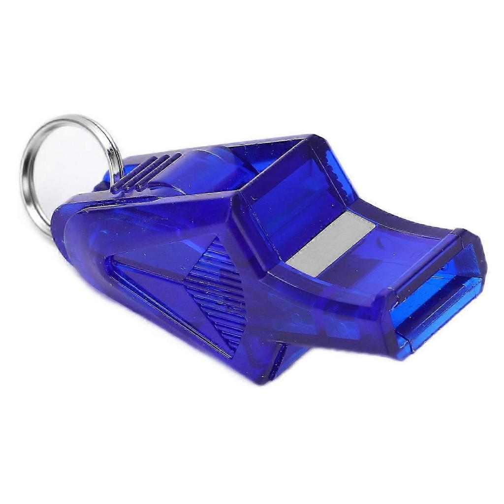 Referee Whistle Sturdy Durable Resounding Crisp Portable Sound Whistle for Competitions and SportsDark Blue