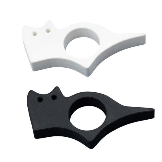 Porte-livre Pouce de Chat Porte-page en Plastique pour Lecture Mains Libres Marque-page Portable Cadeau pour Amateurs de Livres Accessoires de Support de Lecture