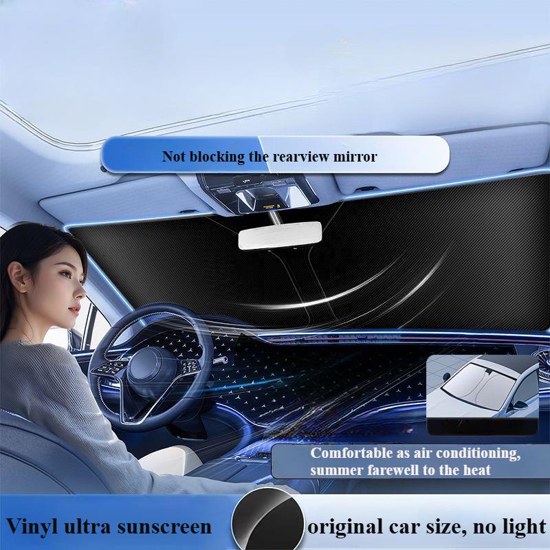 For KIA RIO 3 K2 K3 K4 K5 Sportege Picanto Optima Soul Ceed Sorento Forte Stinger Car Windshield Sunshades Cover Sun ProtectionWindshield Sunshades 1