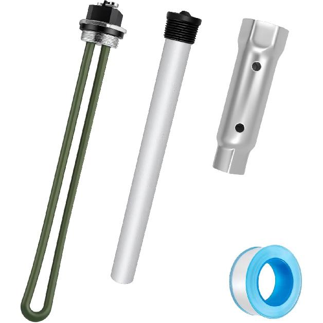 Upgraded 520900 RV Water Heater Element for Suburban RV SW Series Electric Water Heater, Replace 520789 232794 Heating Element, Screw-in 1440W 120V,