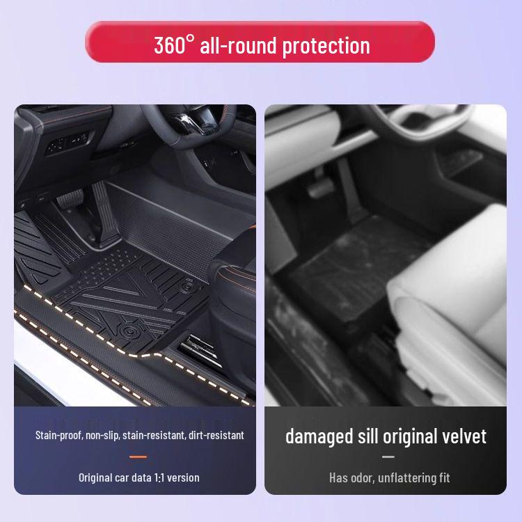 Changan Yidong DT TPE Door Sill Foot Pad - Full Surround Eco-Friendly Car Mat